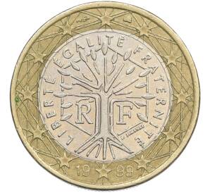 1 евро 1999 года Франция — Фото №1