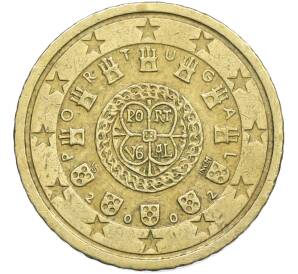 50 евроцентов 2002 года Португалия — Фото №1