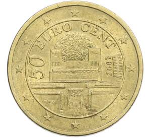 50 евроцентов 2002 года Австрия — Фото №1