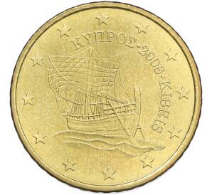 50 евроцентов 2008 года Кипр — Фото №1