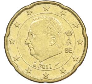 20 евроцентов 2011 года Бельгия — Фото №1