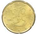 Монета 20 евроцентов 2001 года Финляндия (Артикул: K12-77897) — Фото №1