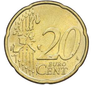 20 евроцентов 2001 года Финляндия — Фото №2