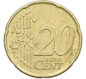20 евроцентов 1999 года Нидерланды — Фото №2