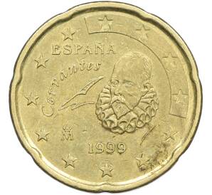 20 евроцентов 1999 года Испания — Фото №1