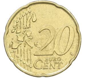 20 евроцентов 2002 года Бельгия — Фото №2