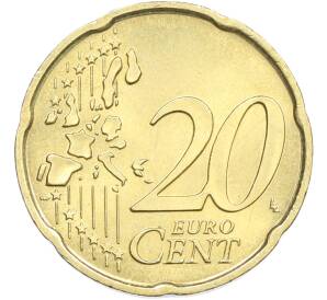 20 евроцентов 2002 года Италия — Фото №2