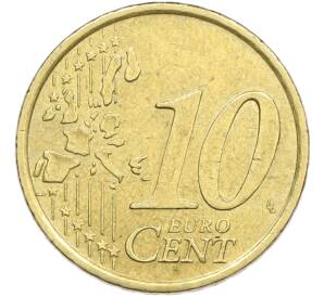 10 евроцентов 2002 года Италия — Фото №2