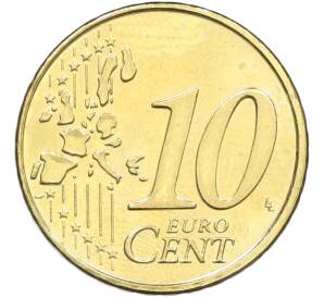 10 евроцентов 2003 года Люксембург — Фото №2