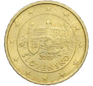 10 евроцентов 2009 года Словакия — Фото №1