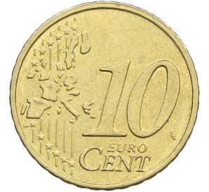 10 евроцентов 2002 года Ирландия — Фото №2