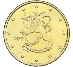 10 евроцентов 2001 года Финляндия — Фото №1