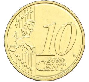 10 евроцентов 2007 года Ирландия — Фото №2