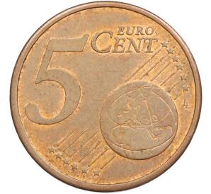 5 евроцентов 2008 года Франция — Фото №2