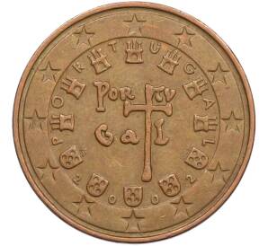 5 евроцентов 2002 года Португалия — Фото №1