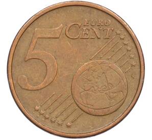5 евроцентов 2002 года Португалия — Фото №2