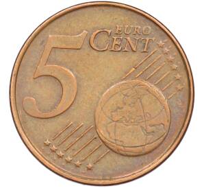 5 евроцентов 2001 года Нидерланды — Фото №2