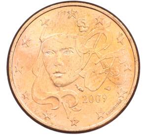 5 евроцентов 2009 года Франция — Фото №1