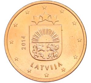 5 евроцентов 2014 года Латвия — Фото №1