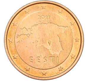 5 евроцентов 2011 года Эстония — Фото №1