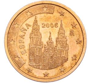 2 евроцента 2006 года Испания — Фото №1