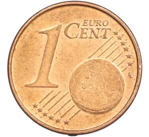 1 евроцент 2004 года Нидерланды — Фото №2