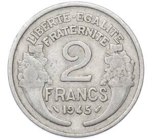 2 франка 1945 года Франция — Фото №1