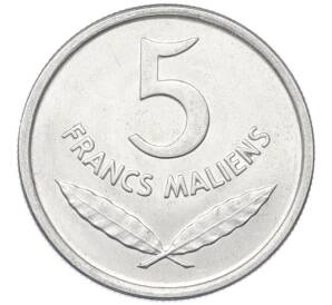 5 франков 1961 года Мали — Фото №2