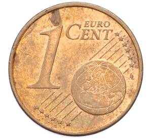 1 евроцент 2002 года Ирландия — Фото №2