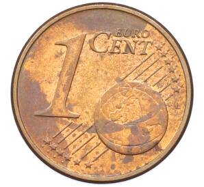 1 евроцент 2007 года Ирландия — Фото №2