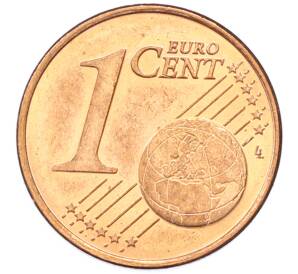 1 евроцент 2000 года Финляндия — Фото №2