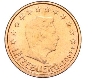 1 евроцент 2003 года Люксембург — Фото №1