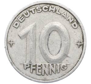 10 пфеннигов 1950 года A Восточная Германия (ГДР) — Фото №2