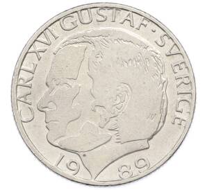 1 крона 1989 года Швеция — Фото №1