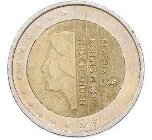 2 евро 2002 года Нидерланды — Фото №1