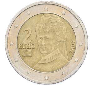 2 евро 2002 года Австрия — Фото №1