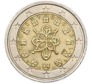 2 евро 2002 года Португалия — Фото №1