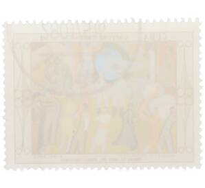 Почтовая марка 1 сентаво 1975 года Куба «Произведения искусства из Национального музея — Слово (Марсело Поголотти)» — Фото №2