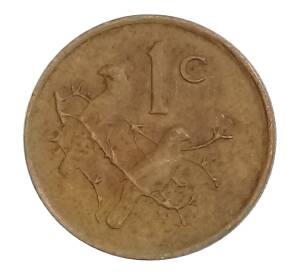 1 цент 1989 года ЮАР — Фото №2