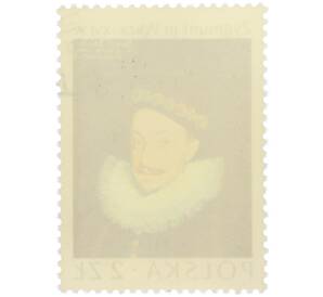 Почтовая марка 2 злотых 1974 года Польша «Портретом короля Сигизмунда III Вазы (Мартина Кобер)» — Фото №2