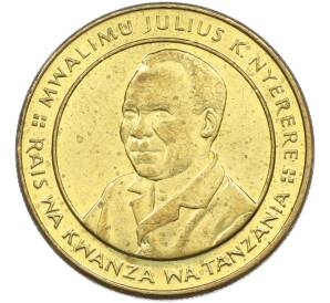 100 шиллингов 1994 года Танзания — Фото №2