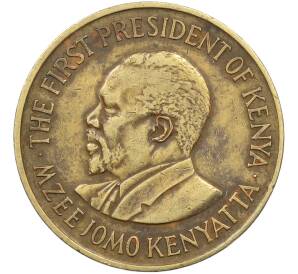 5 центов 1970 года Кения — Фото №2