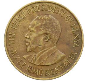 5 центов 1975 года Кения — Фото №2