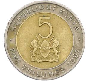5 шиллингов 1997 года Кения — Фото №1