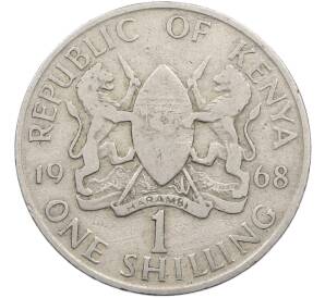 1 шиллинг 1968 года Кения — Фото №1
