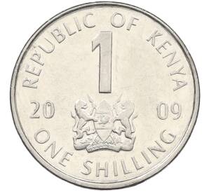 1 шиллинг 2009 года Кения — Фото №1