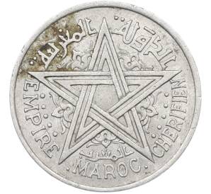 2 франка 1951 года (AH 1370) Марокко (Французский протекторат) — Фото №2