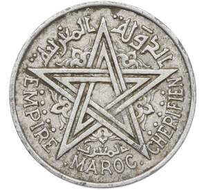 2 франка 1951 года (AH 1370) Марокко (Французский протекторат) — Фото №2