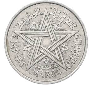 1 франк 1951 года (AH 1370) Марокко (Французский протекторат) — Фото №2