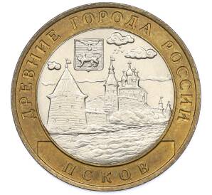 10 рублей 2003 года СПМД «Древние города России — Псков» — Фото №1
